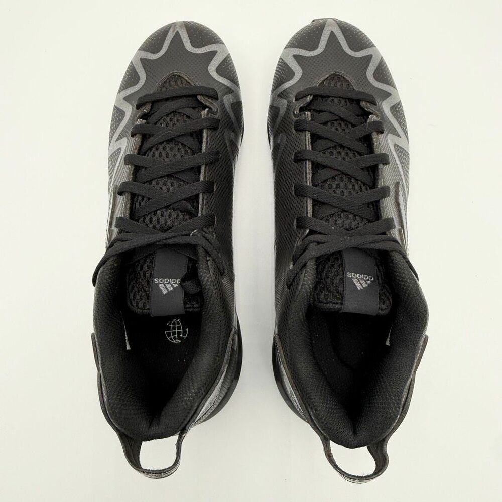 Adidas Freak Spark MD Football Cleats in Black Metallic US Big Kids 5.5 - Picture 9 of 12